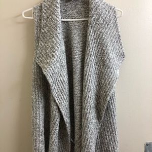 Loft soft grey sweater vest!